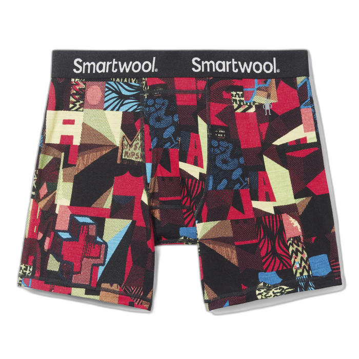Bokserki Smartwool 17005 Print Boxer /  wielokolorowy