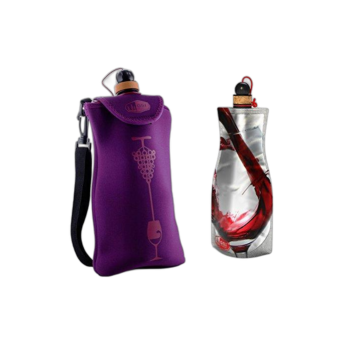 Bukłak GSI Wine Tote Grenache /  fioletowy