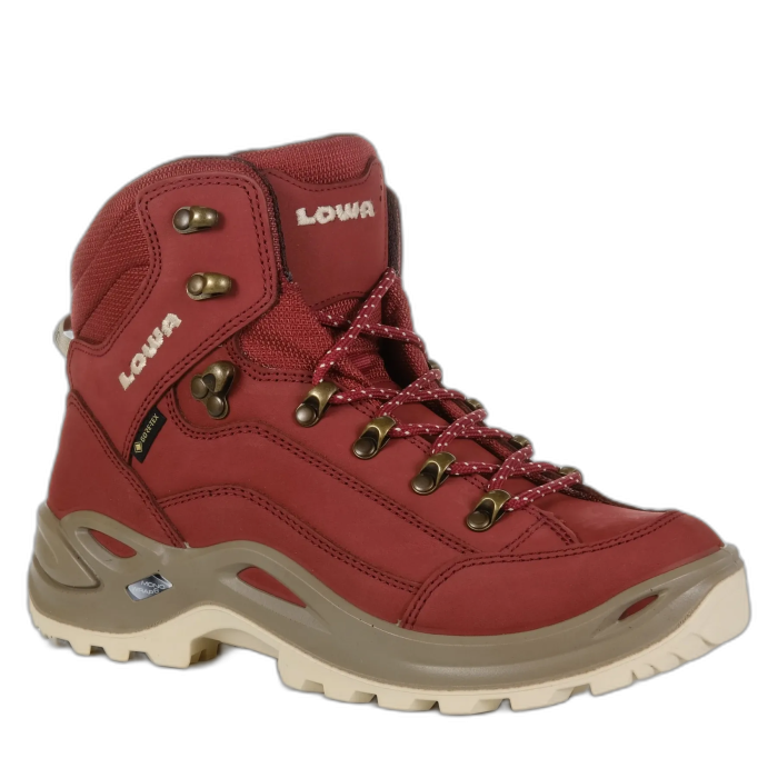 Buty damskie LOWA Renegade GTX mid Ws /  czerwony