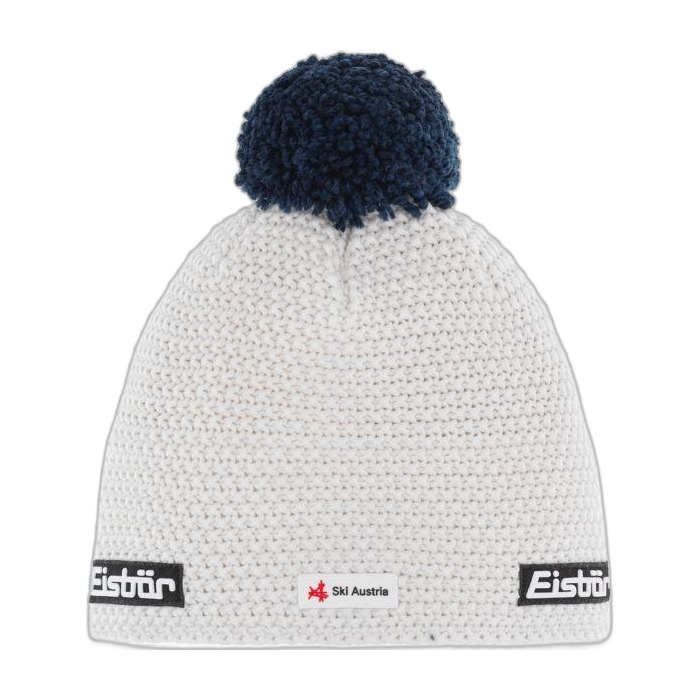 Czapka EISBAR 33137 Jamie Pompon SKA /  biały