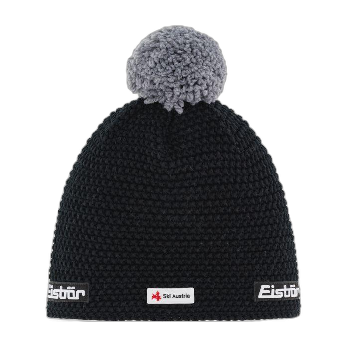 Czapka EISBAR 33137 Jamie Pompon SKA /  czarny