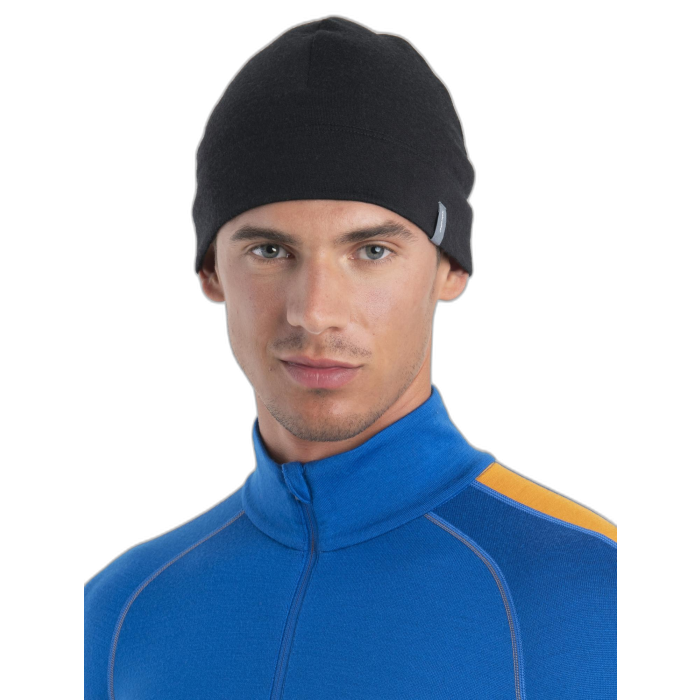 Czapka ICEBREAKER Ridge 260 56SK /  czarny