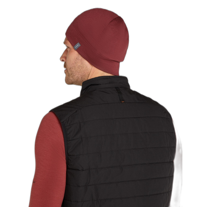 Czapka ICEBREAKER Ridge 260 56SK /  czerwony