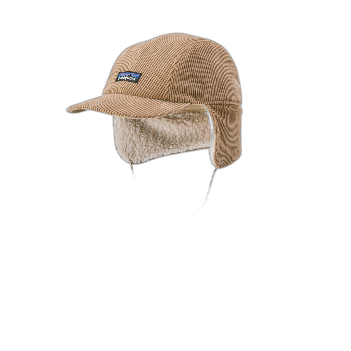 Czapka PATAGONIA Corduroy z nausznikami /  beżowy
