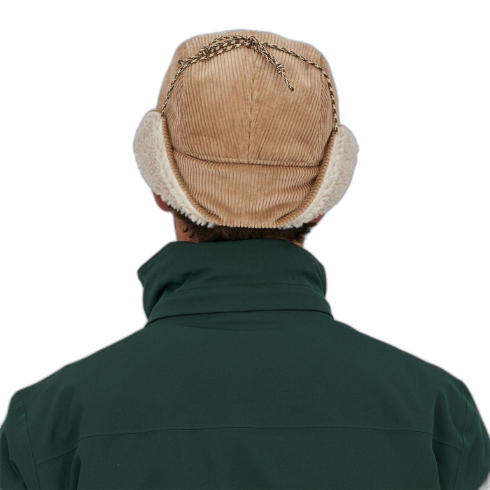 Czapka PATAGONIA Corduroy z nausznikami /  beżowy