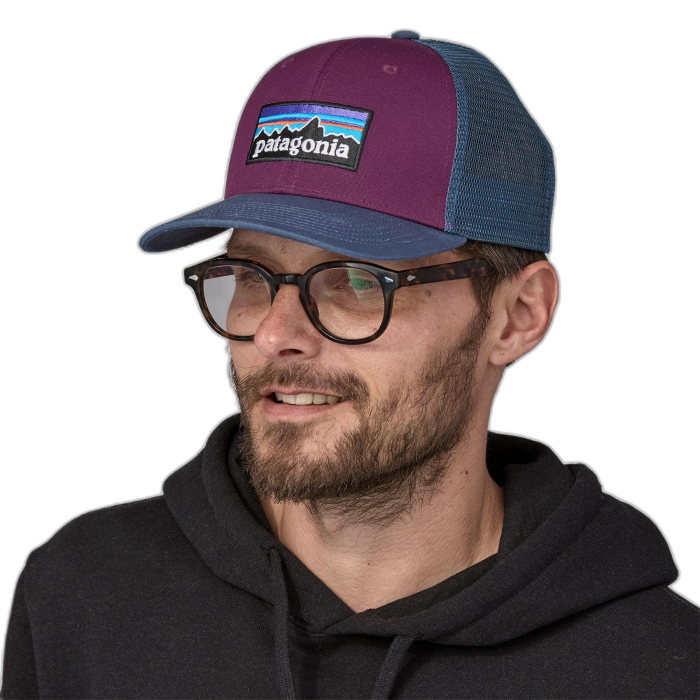 Czapka PATAGONIA P-6 classic Trucker /  fioletowy
