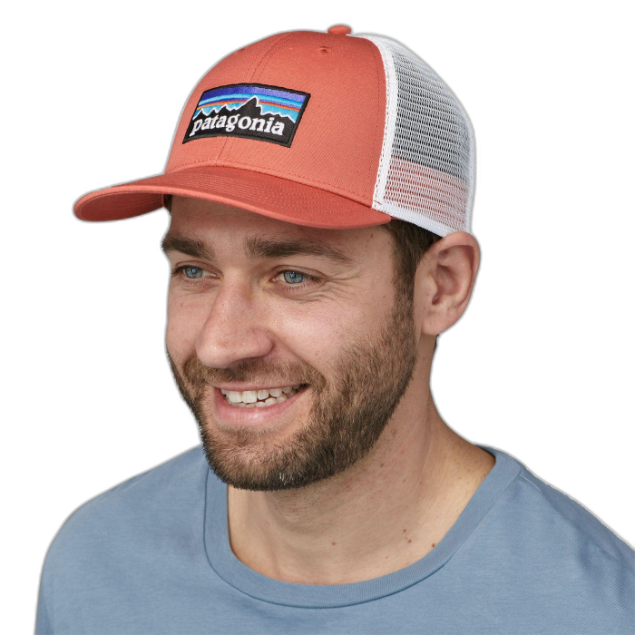 Czapka PATAGONIA P-6 lopro Trucker /  czerwony