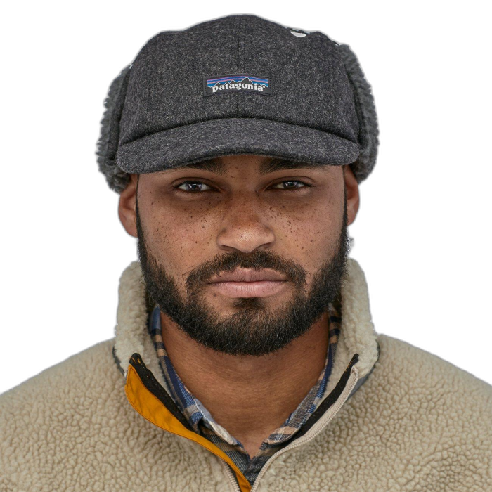 Czapka PATAGONIA Recycled Wool Ear Flap /  szary