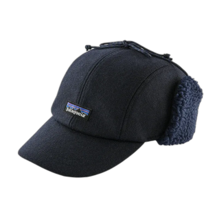 Czapka PATAGONIA Recycled Wool Ear Flap /  granatowy