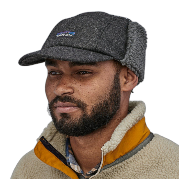 Czapka PATAGONIA Recycled Wool Ear Flap /  szary