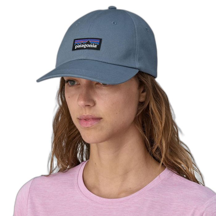 Czapka PATAGONIA Trad P-6 Label /  niebieski