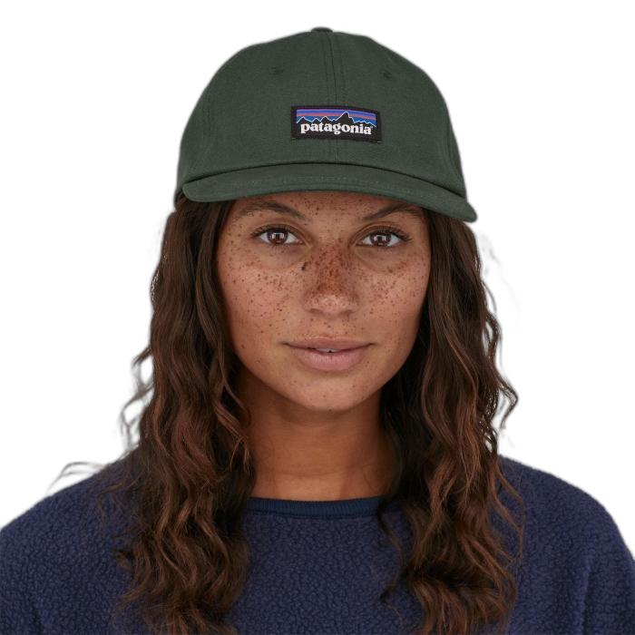 Czapka PATAGONIA Trad P-6 Label /  zielony