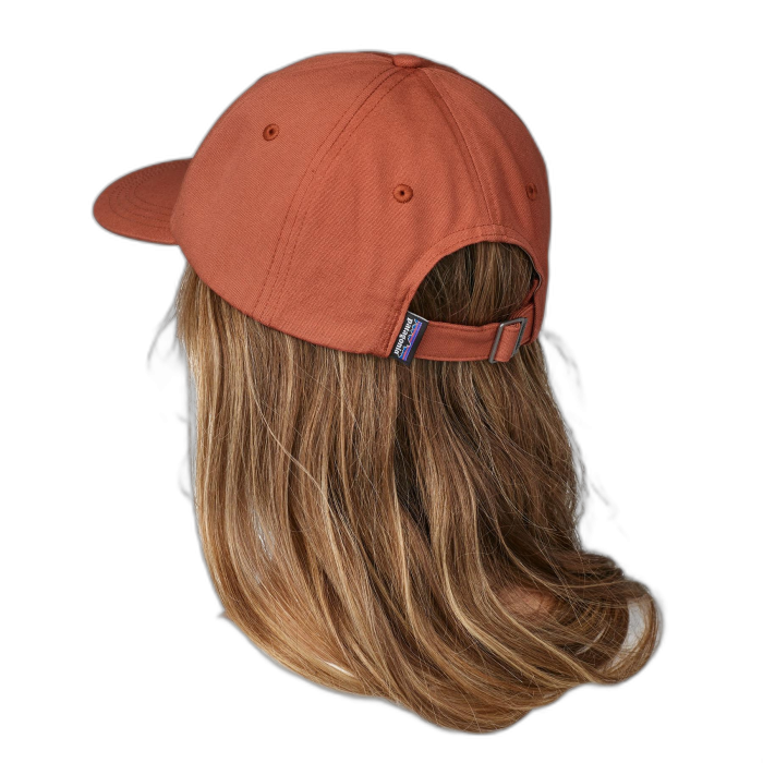 Czapka PATAGONIA Trad P-6 Label /  pomarańczowy