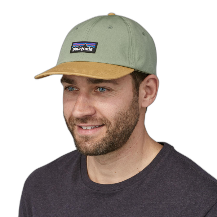 Czapka PATAGONIA Trad P-6 Label /  zielony