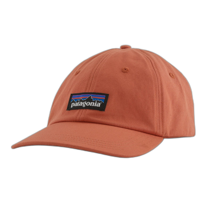 Czapka PATAGONIA Trad P-6 Label /  pomarańczowy
