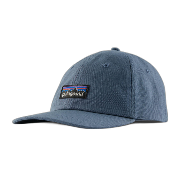 Czapka PATAGONIA Trad P-6 Label /  niebieski