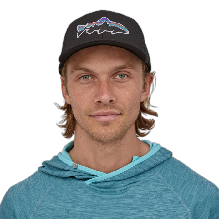 Czapka PATAGONIA Trucker Fitz Roy Trout /  czarny