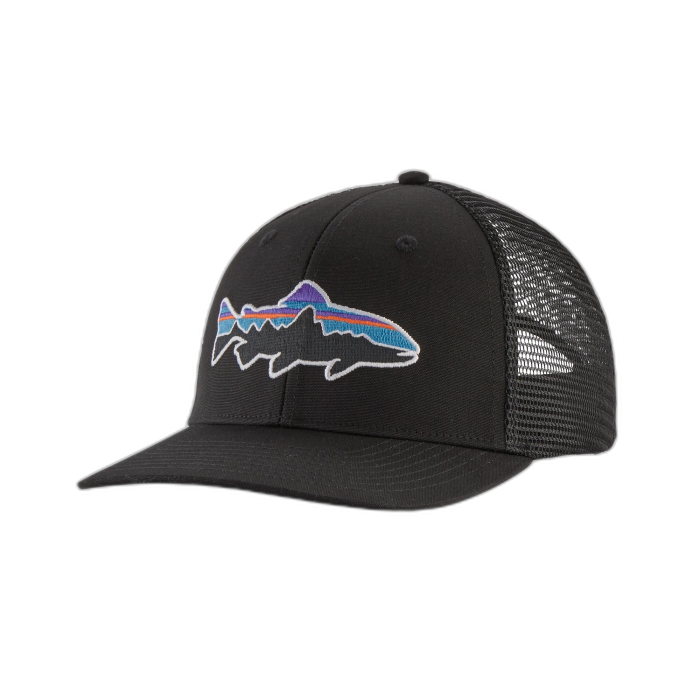 Czapka PATAGONIA Trucker Fitz Roy Trout /  czarny