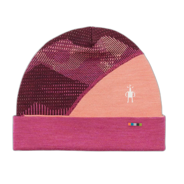 Czapka SMARTWOOL 16767 Colorblock /  różowy