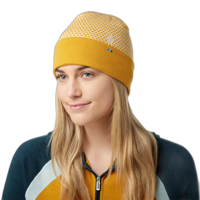 Czapka SMARTWOOL SC181 Mid 250 Pattern /  żółty