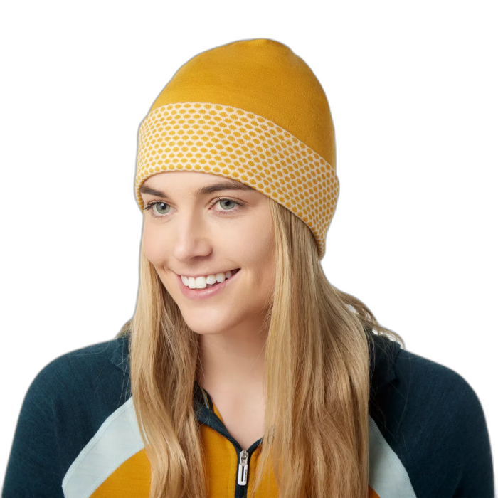 Czapka SMARTWOOL SC181 Mid 250 Pattern /  żółty