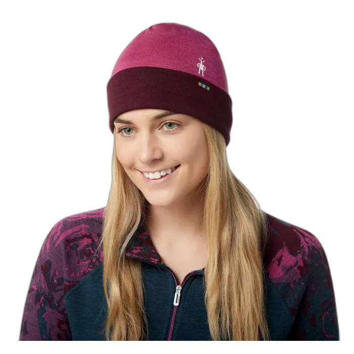 Czapka SMARTWOOL SW956 Merino 250 /  różowy