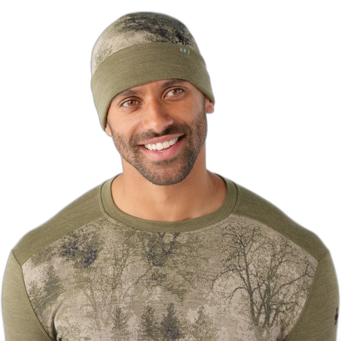 Czapka Smartwool SW956 Reversible Cuffed Beanie /  zielony
