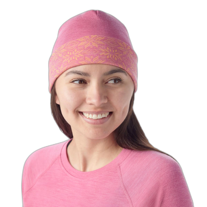 Czapka SW 956 Reversible Cuffed Beanie /  różowy