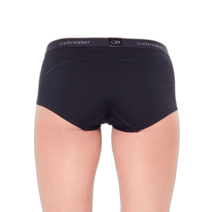 Figi damskie ICEBREAKER Oasis Boy Short 104467 /  czarny