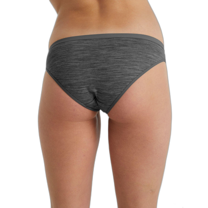 Figi damskie ICEBREAKER Siren Bikini 103164  /  szary