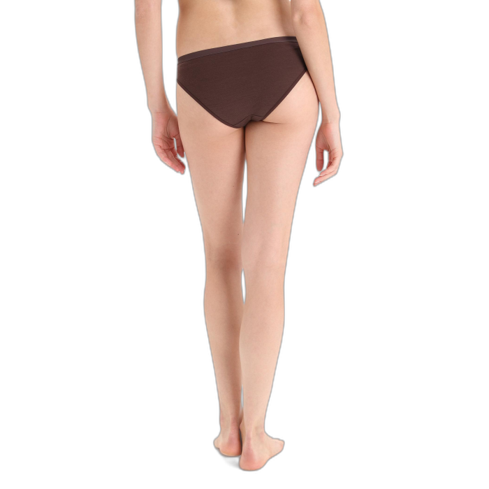 Figi damskie ICEBREAKER Siren Bikini 103164  /  brązowy