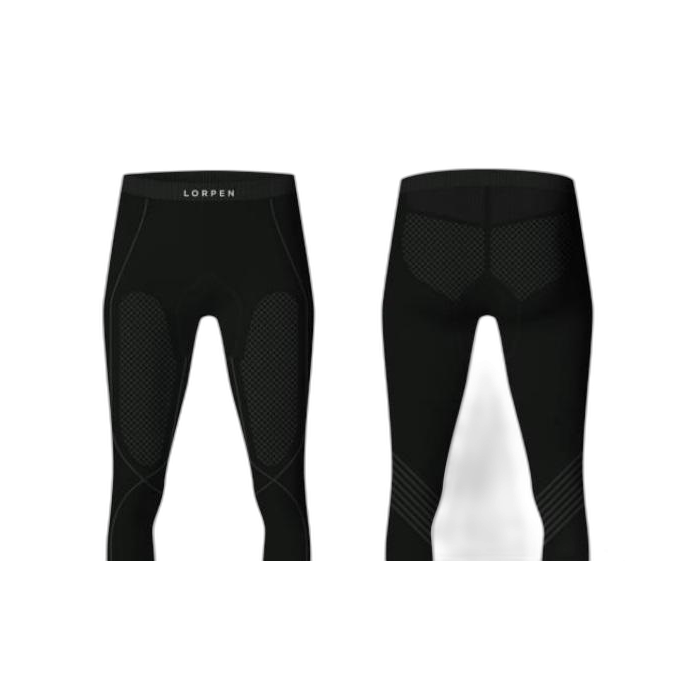 Kalesony LORPEN W Munia Capri /  czarny