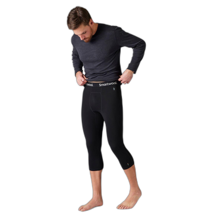Kalesony SMARTWOOL 16528 3/4 Bottom B /  czarny