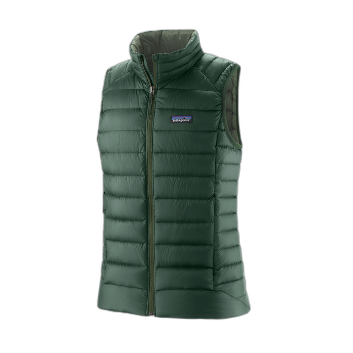 Kamizelka damska PATAGONIA Down Sweater /  zielony