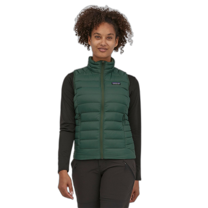 Kamizelka damska PATAGONIA Down Sweater /  zielony