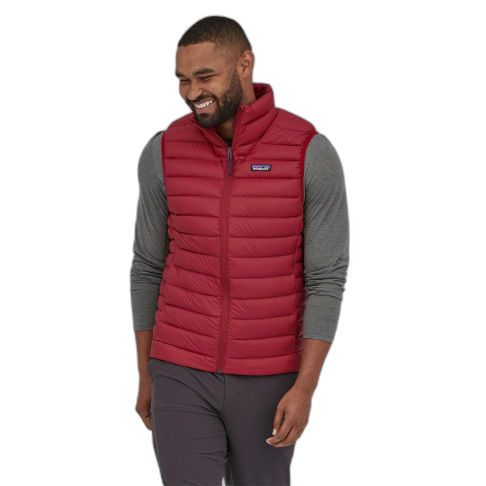 Kamizelka męska PATAGONIA Down Sweater /  czerwony