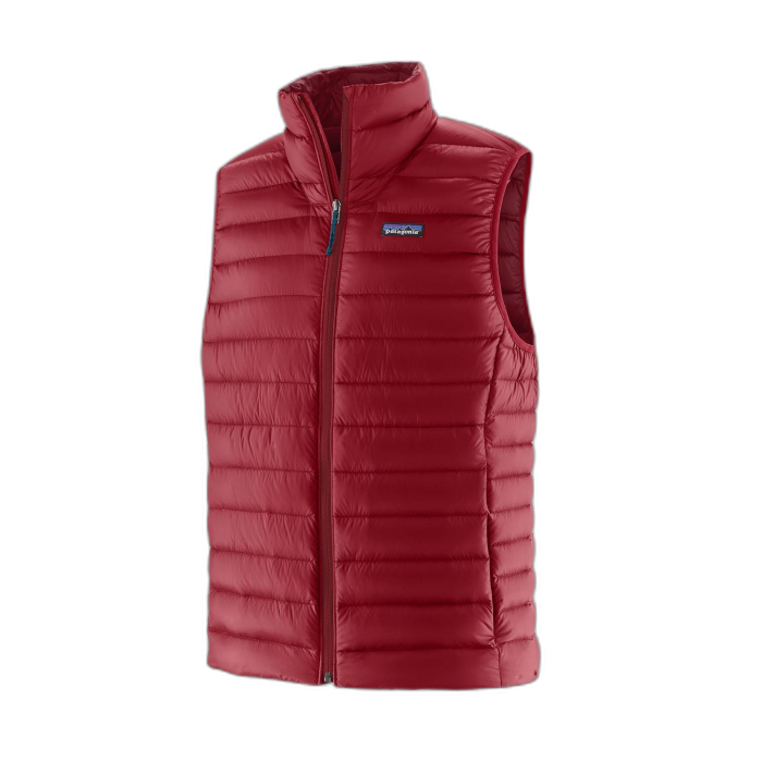 Kamizelka męska PATAGONIA Down Sweater /  czerwony