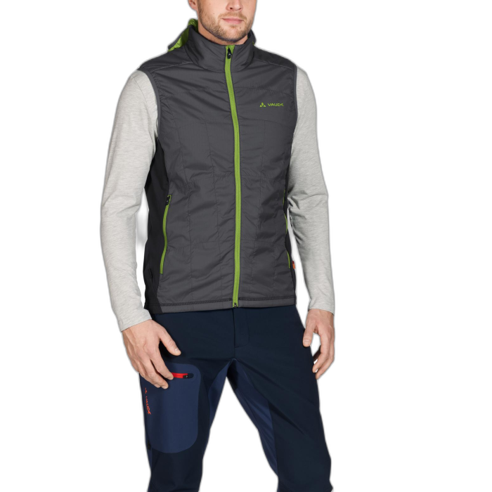 Kamizelka męska VAUDE Bormio Hybrid Iron /  szary