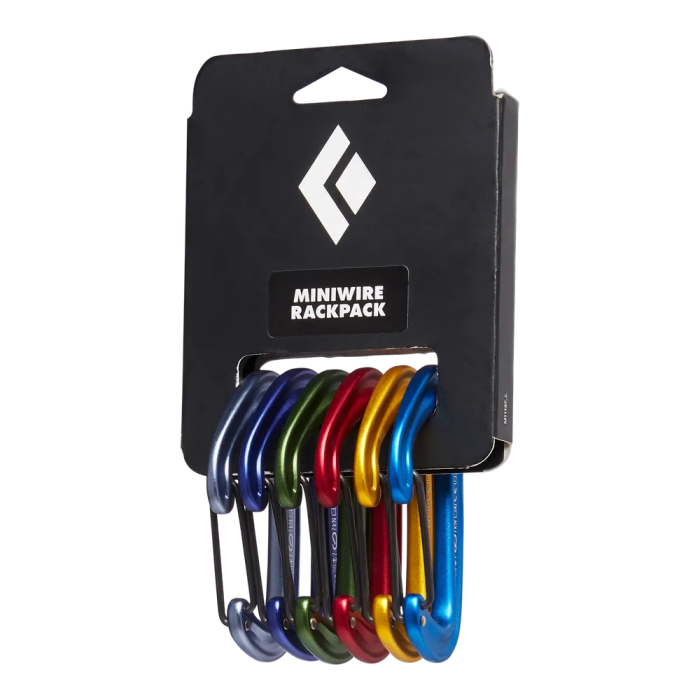 Karabinek BD Miniwire Rackpack /  wielokolorowy