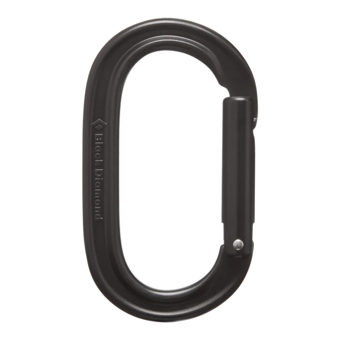 Karabinek Black Diamond Oval Keylock  /  czarny
