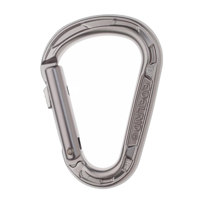 Karabinek EDELRID HMS Strike Slider /  szary