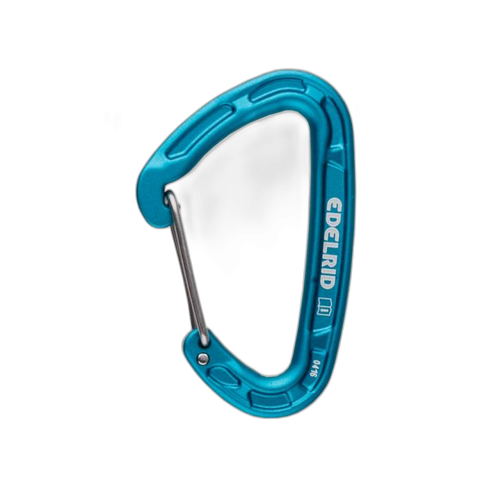 Karabinek EDELRID Mission /  niebieski