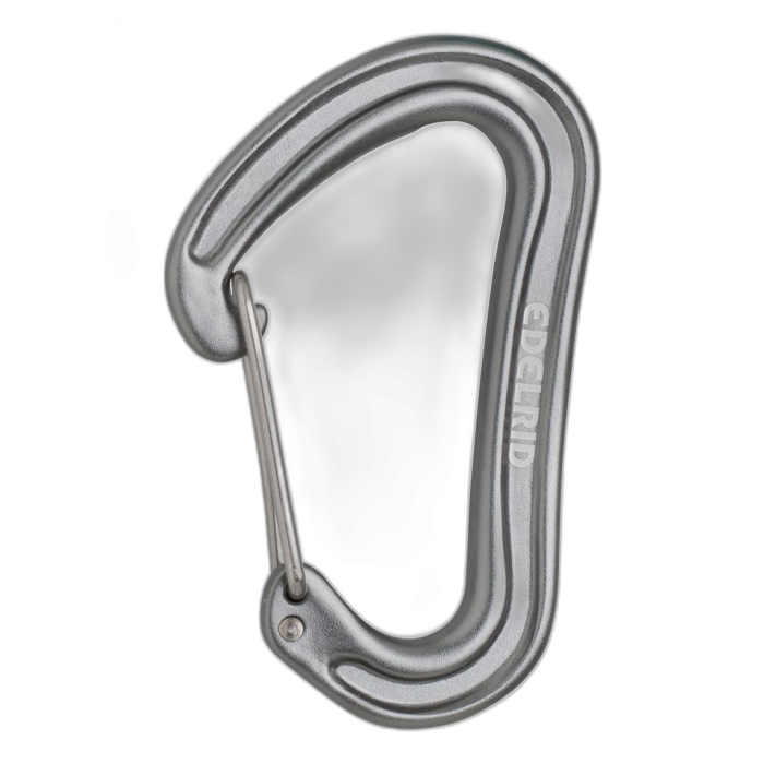 Karabinek EDELRID Nineteen G /  szary