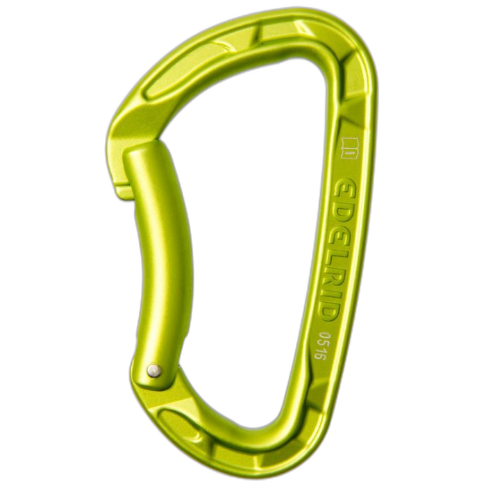 Karabinek EDELRID Pure Bent /  zielony