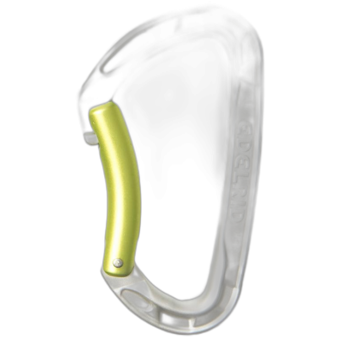 Karabinek EDELRID Pure Bent /  szary