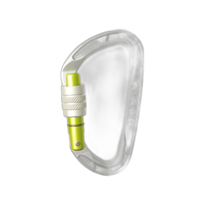Karabinek EDELRID Pure Screw /  szary