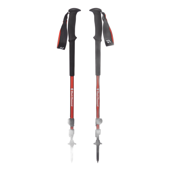 Kije Black Diamond Trail Trek /  czerwony
