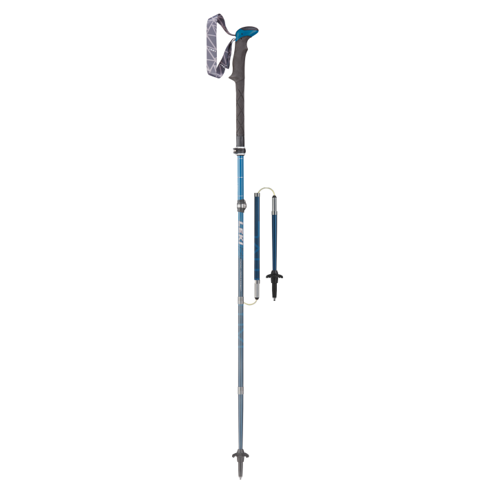 Kije LEKI Micro Vario Carbon /  niebieski