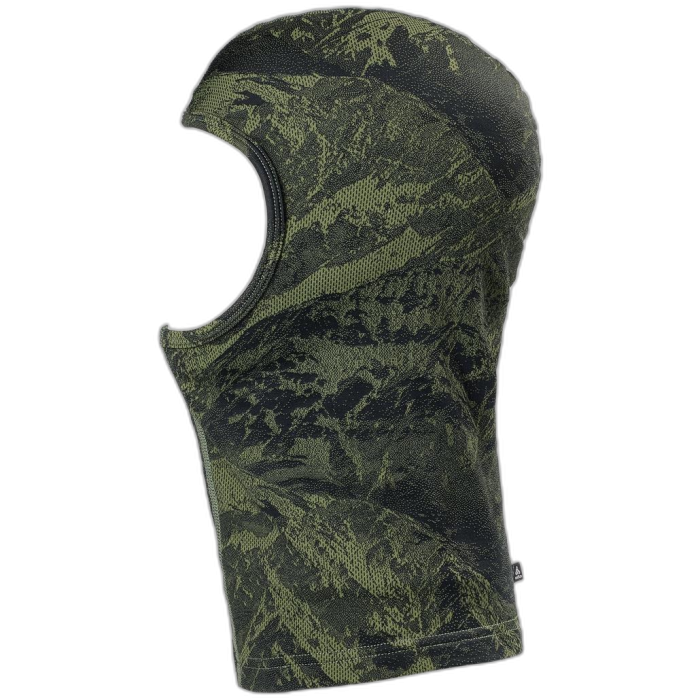 Kominiarka ODLO 762790 The Whistler Eco mountain print facemask  /  zielony