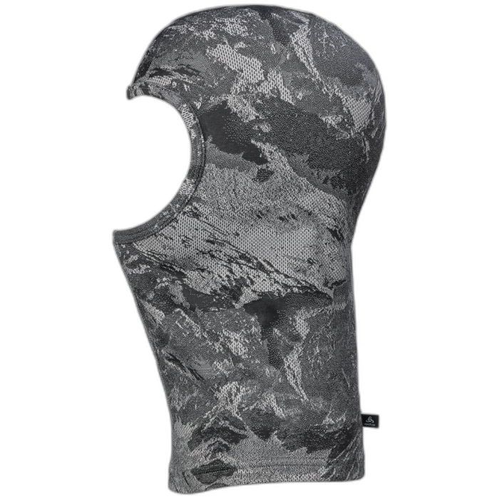 Kominiarka ODLO 762790 The Whistler Eco mountain print facemask  /  szary